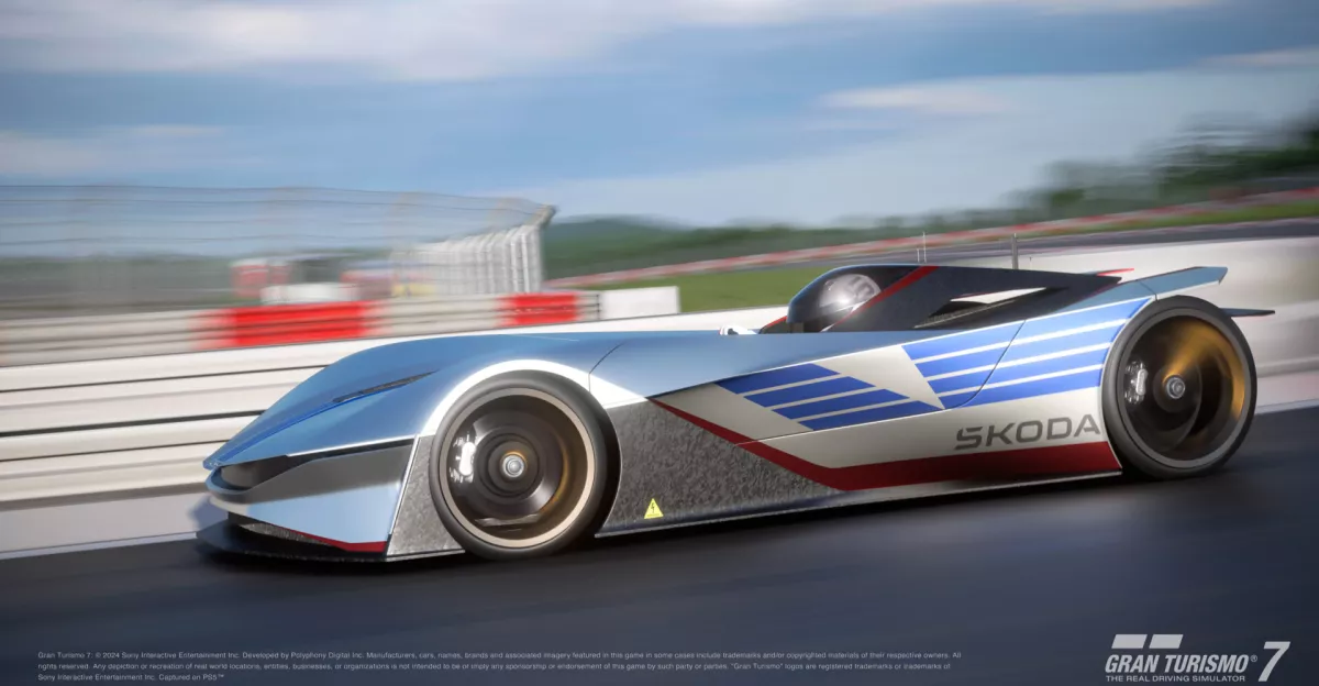Česká automobilka míří do slavné herní série Gran Turismo. Hráči si zajezdí v elektrické Škodě