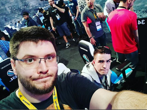 Legendární duo Mazarini a SpajKK na GAMESCOMU, kde získali obstojné 4. místě na celkové přícce.