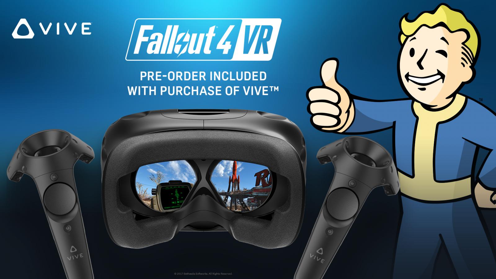HTC Vive představuje Fallout 4 VR