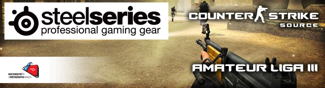 SteelSeries Counter-Strike: Source Liga na PLAYzone.cz