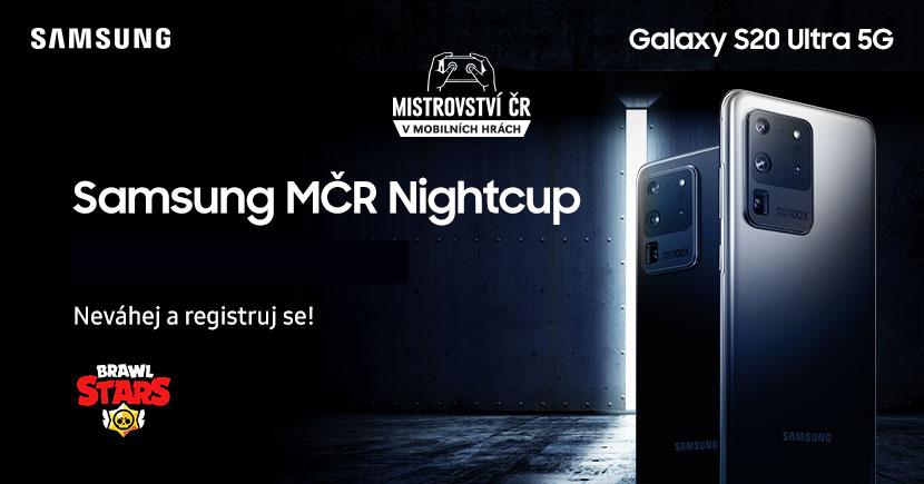 Samsung MČR v mobilních hrách 2020