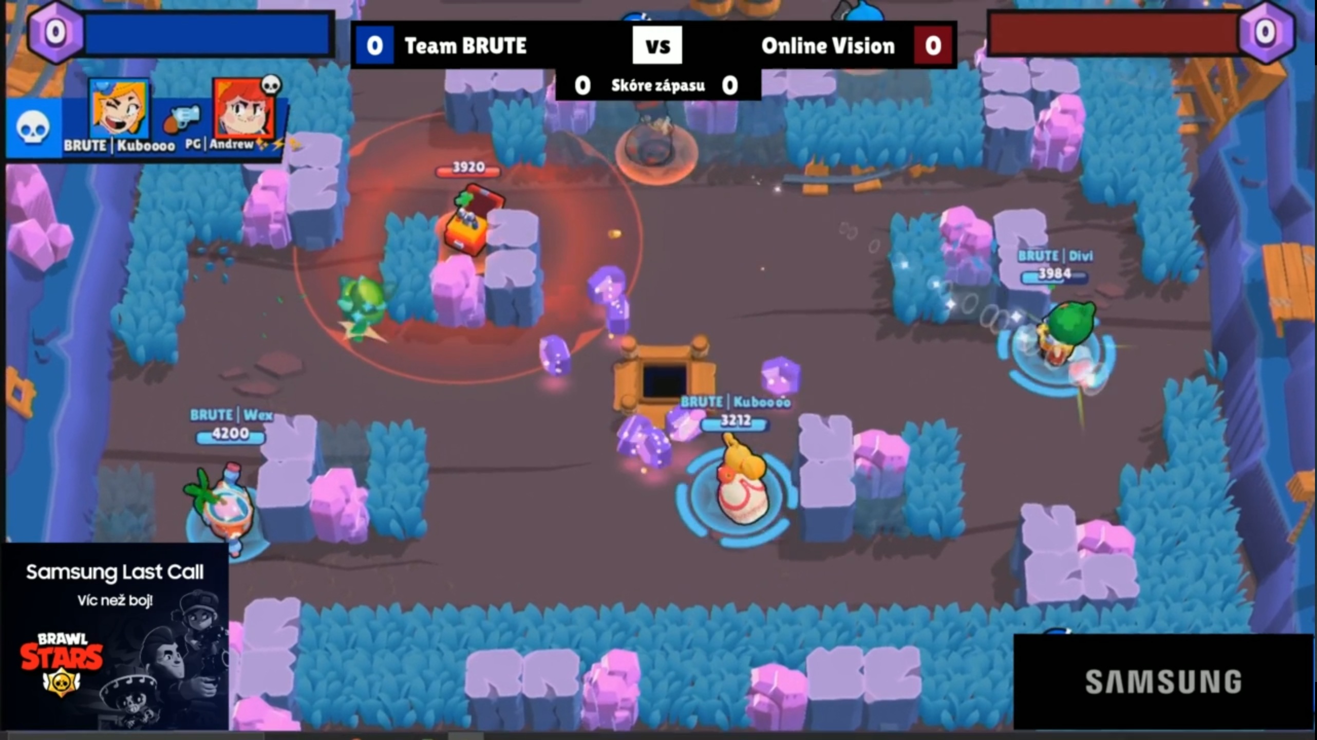 SAMSUNG Last Call: BRUTE vs. Online Vision Gaming