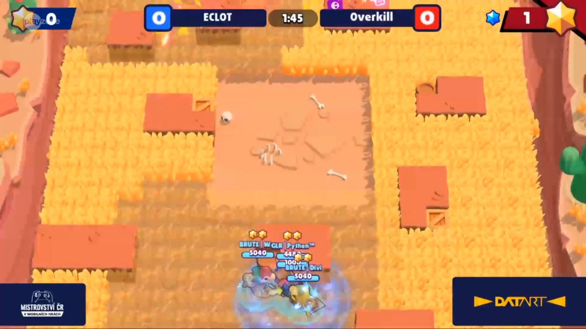 Datart MČR Brawl Stars Battle - ECLOT vs. Overkill Gaming