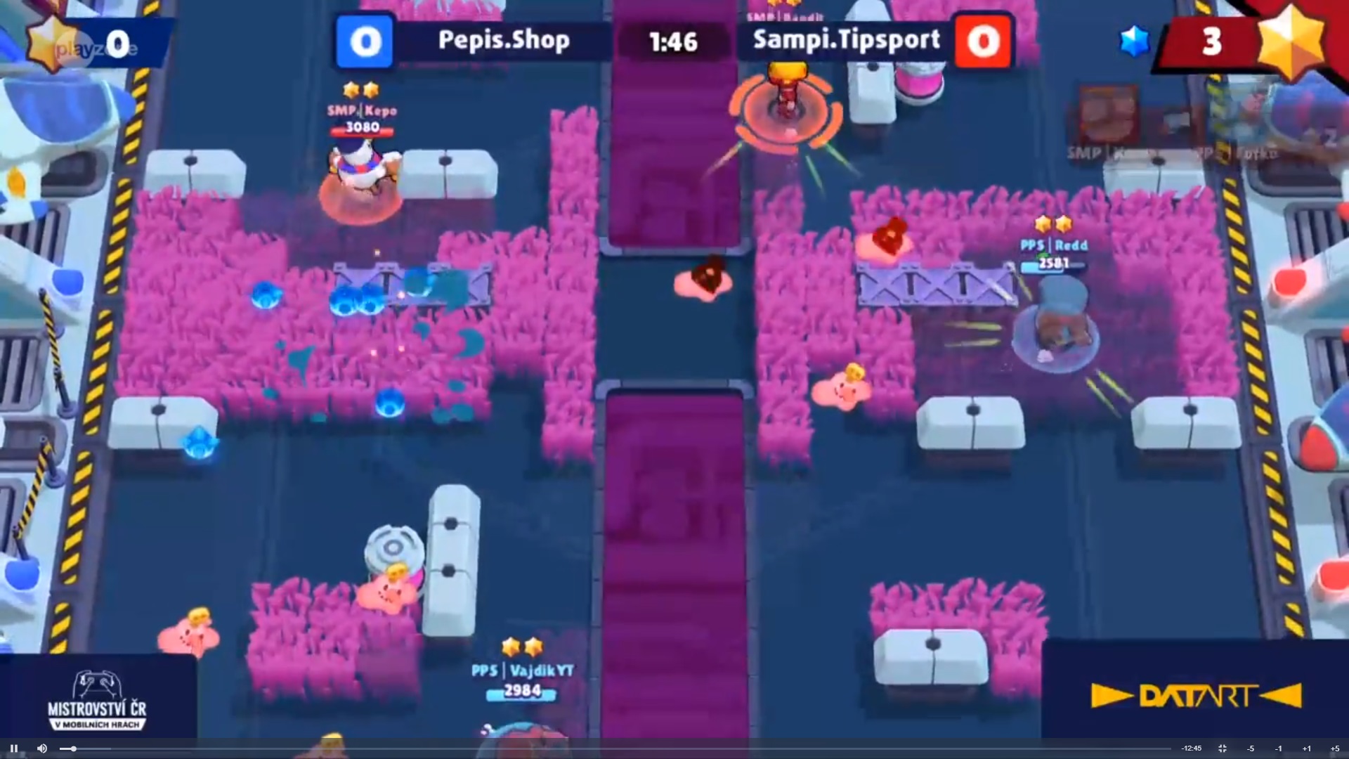 Datart MČR Brawl Stars Battle - Pepis.Shop vs. Sampi.Tipsport