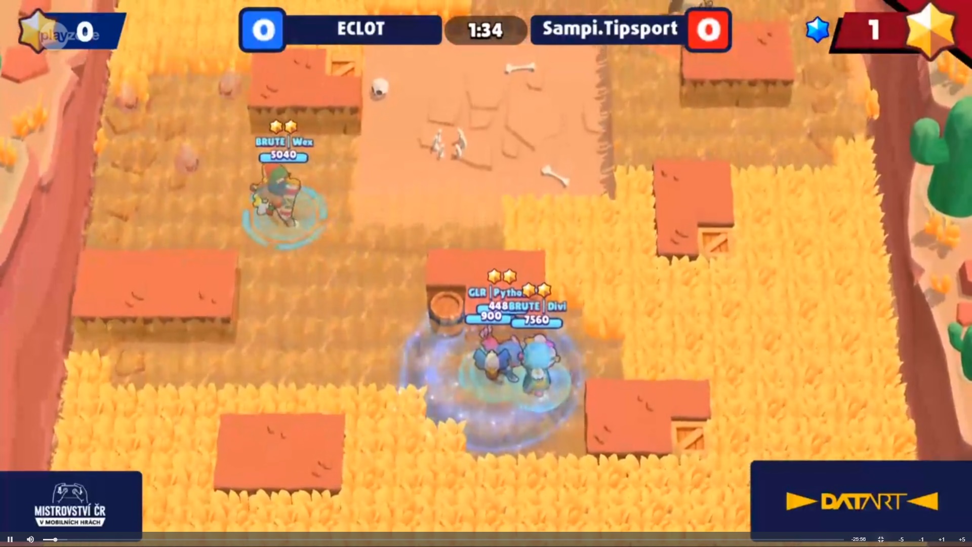Datart MČR Brawl Stars Battle - ECLOT vs. Sampi.Tipsport