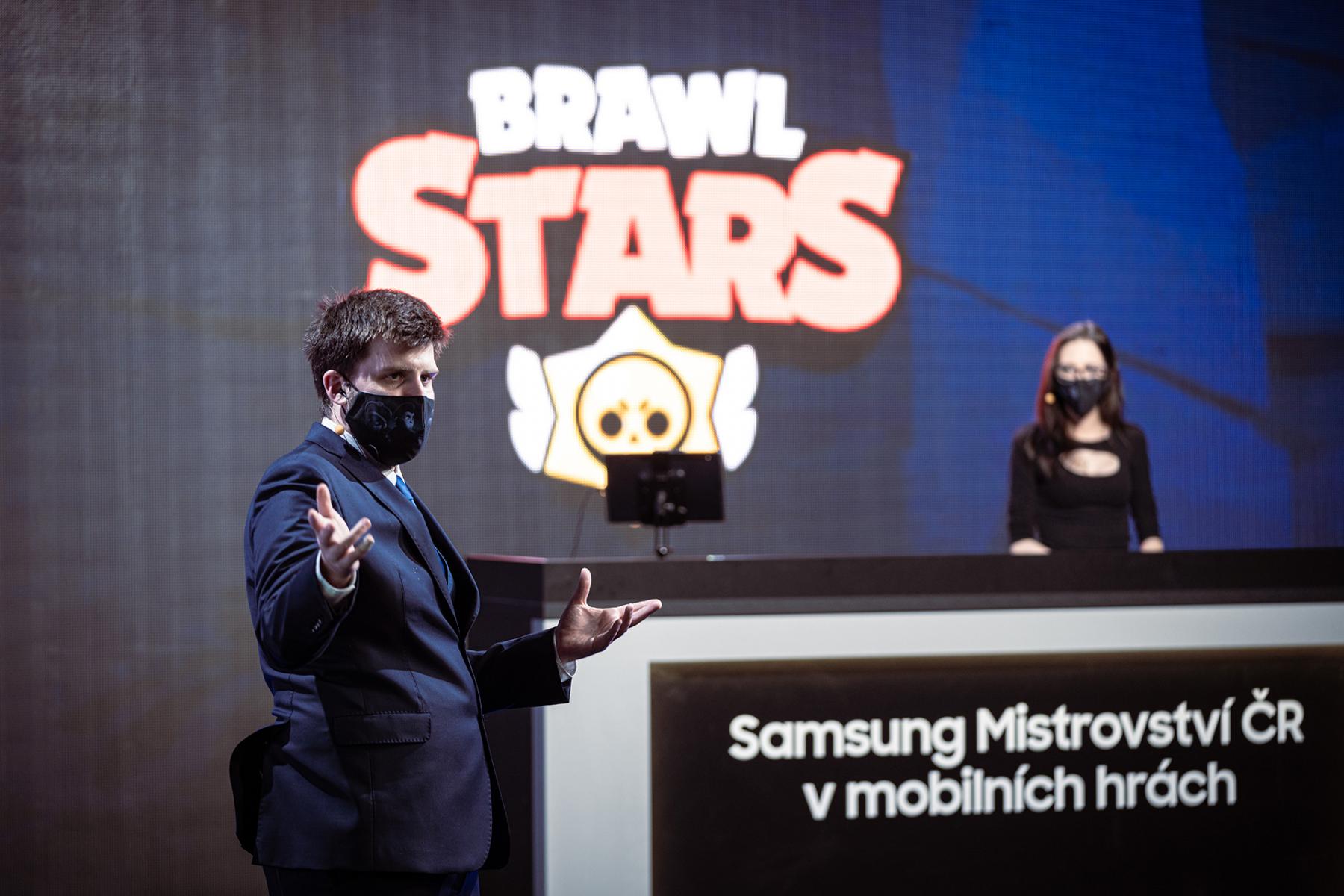 skeri a Lexinka na Samsung MČR v Brawl Stars 2020