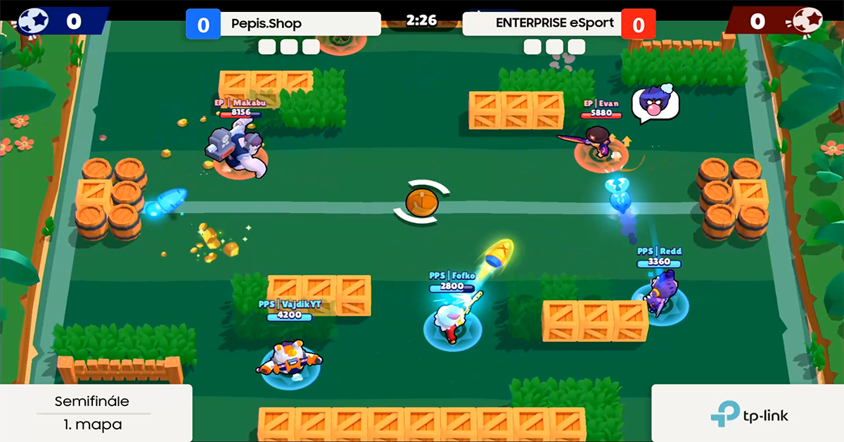 Samsung Midseason Brawl Stars - Semifinále | Pepis.Shop vs ENTERPRISE eSport