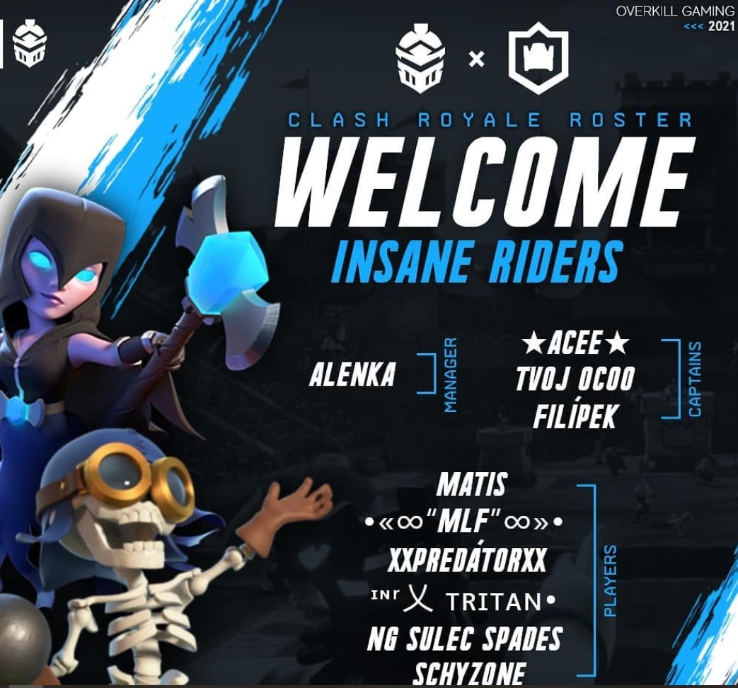 Ohlásenie CR sekcie Overkill Gaming