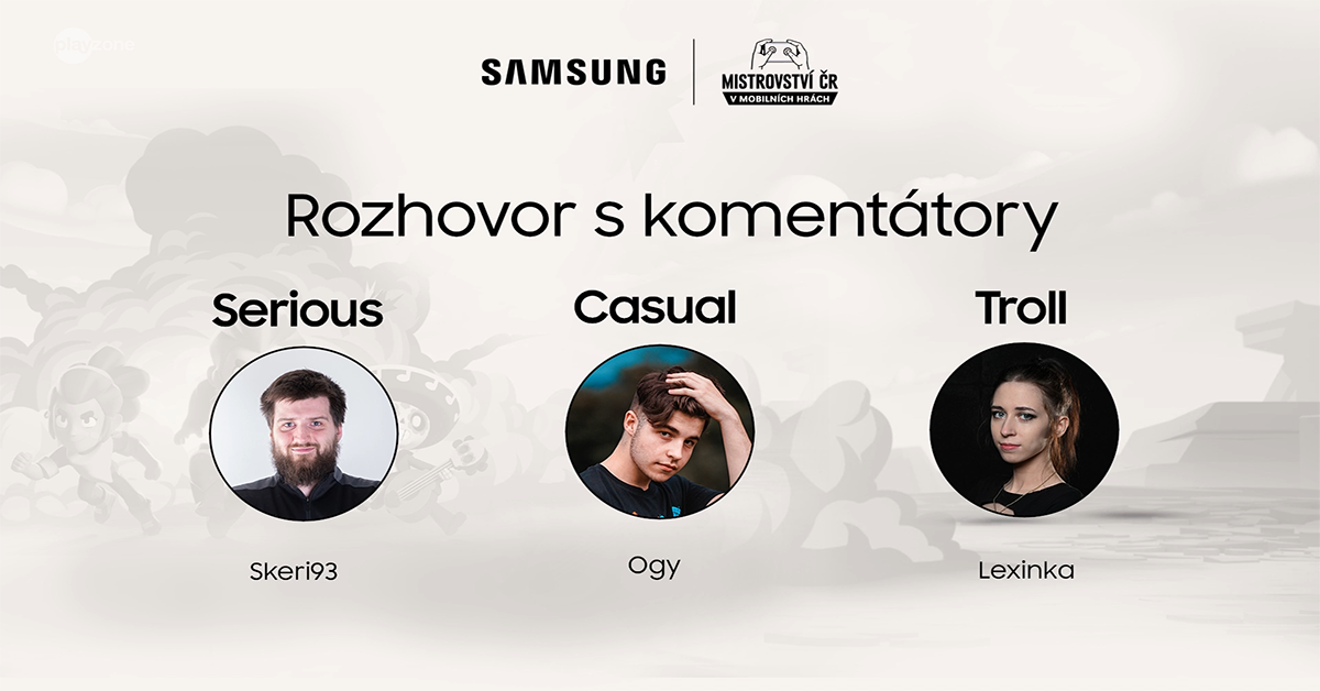 Rozhovor s komentátory | Samsung Midseason v Brawl Stars
