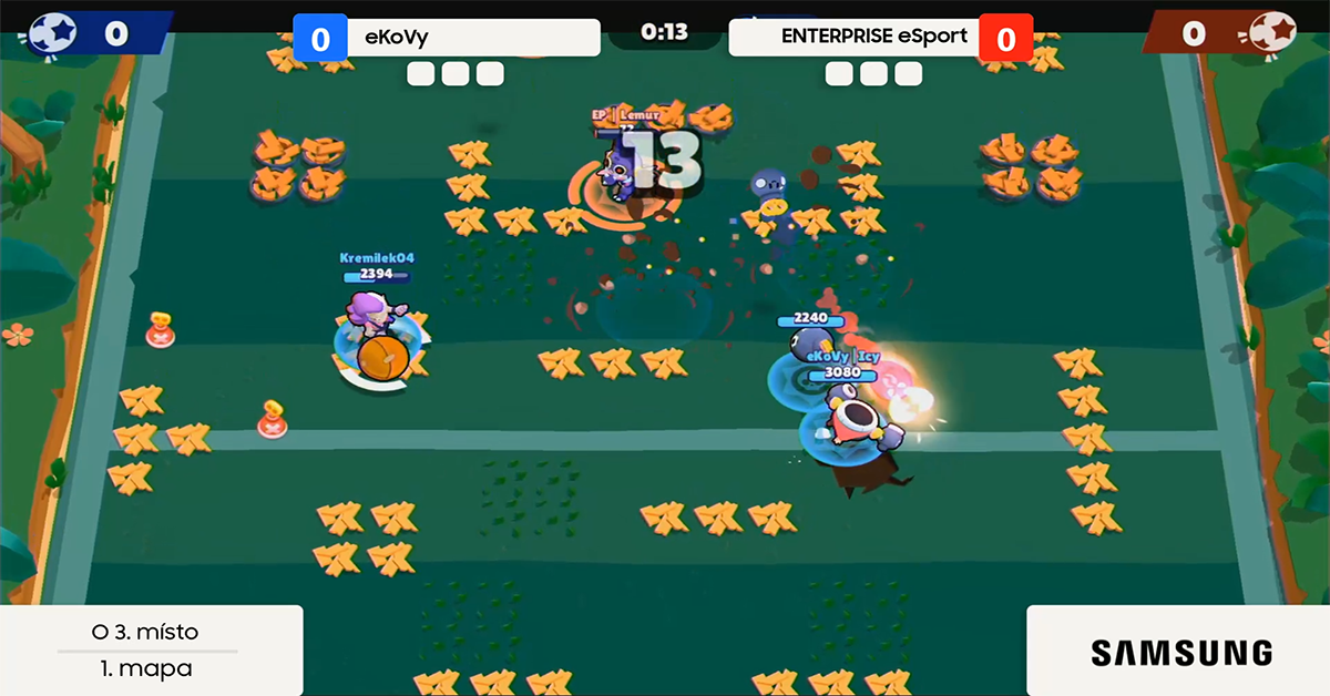 Samsung Midseason Brawl Stars - o 3. místo | eKoVy vs ENTERPRISE eSport
