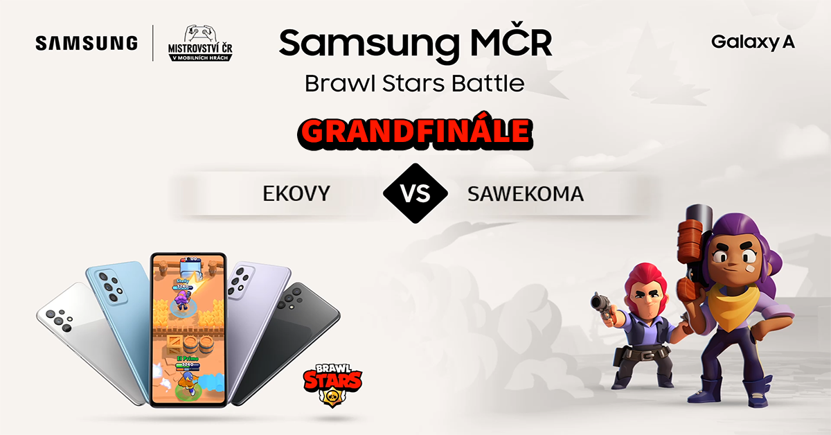 EKOVY vs. SAWEKOMA | MČR Brawl Stars Battle Finále | Grandfinále