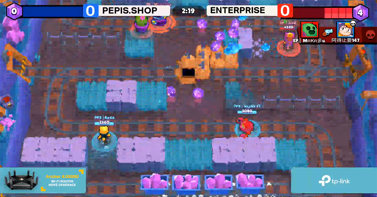 Pepis.Shop vs ENTERPRISE esports | 3. kolo LB | TP-Link MČR Brawl Stars Battle - Finále