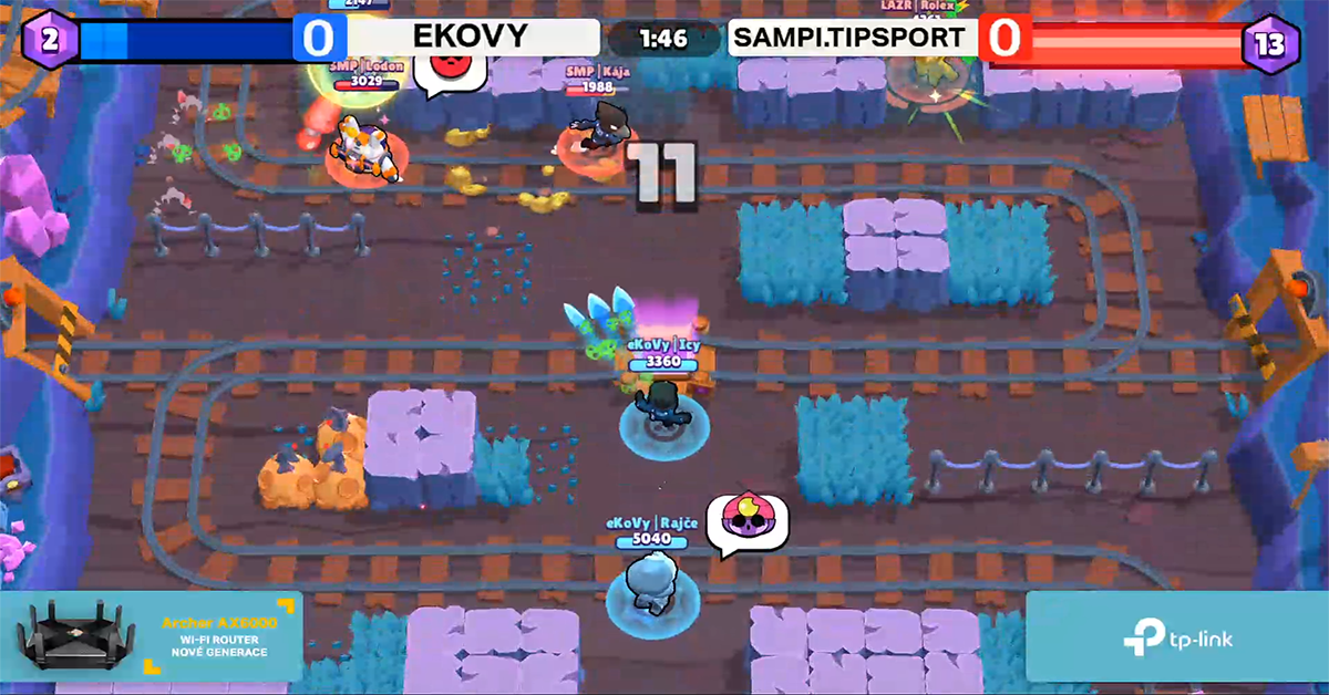 eKoVy vs Sampi.Tipsport | Finále WB | TP-Link MČR Brawl Stars Battle - Finále