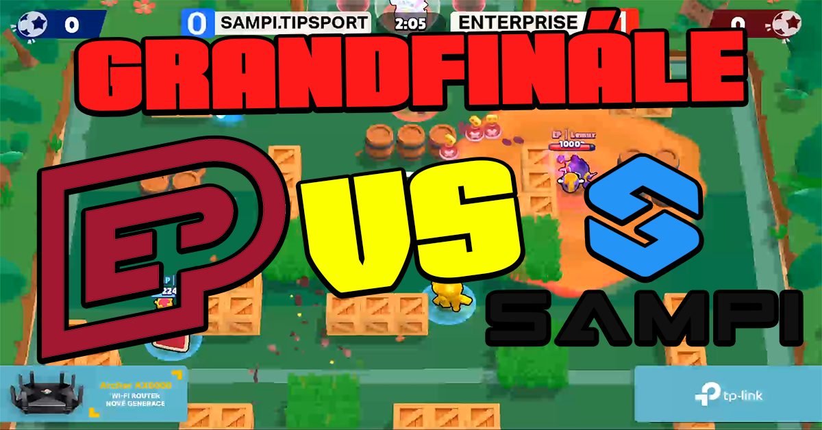 Sampi.Tipsport vs ENTERPRISE esports | Grandfinále | TP-Link MČR Brawl Stars Battle - Finále