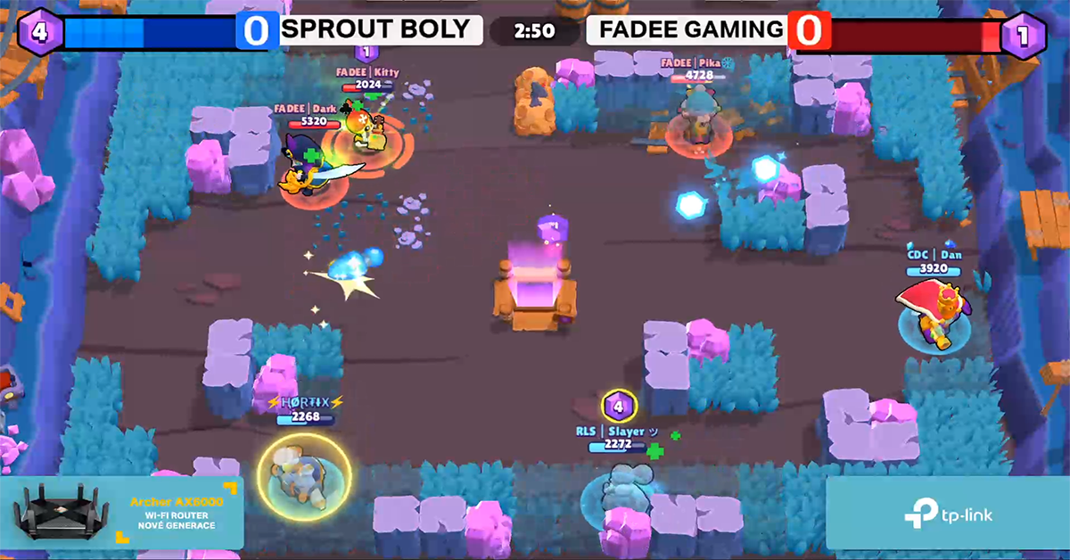Sprout Boly vs Fadee Gaming | Čtvrtfinále WB | TP-Link MČR Brawl Stars Battle - Finále