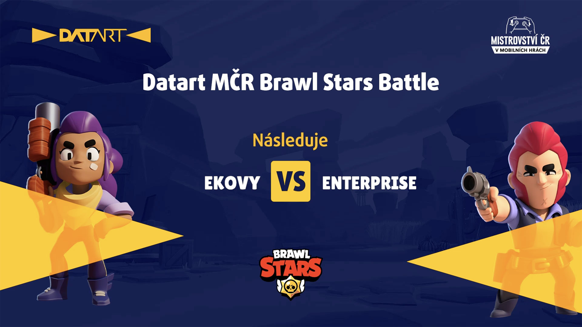 eKoVy vs. ENTERPRISE esports | Finále Datart MČR Brawl Stars Battle | Čtvrtfinále WB 