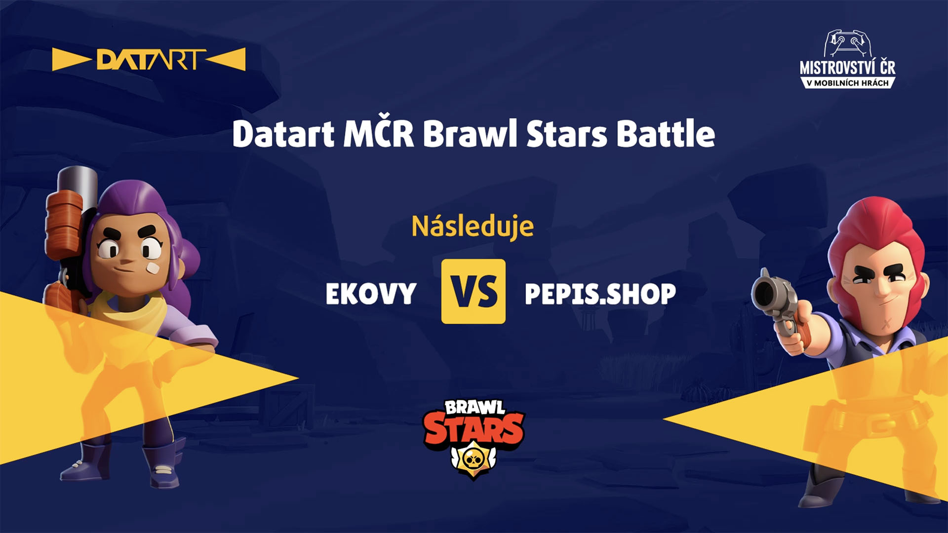 eKoVy vs. Pepis.Shop | Finále Datart MČR Brawl Stars Battle | Grandfinále