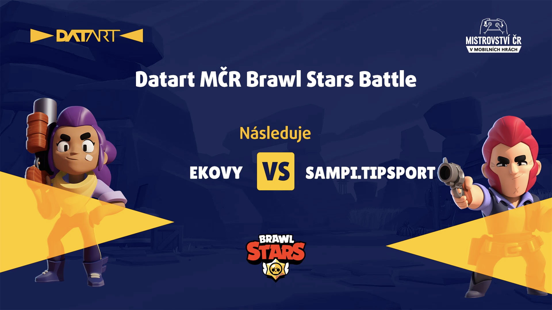 Sampi.Tipsport vs. eKoVy | Finále Datart MČR Brawl Stars Battle | Finále LB