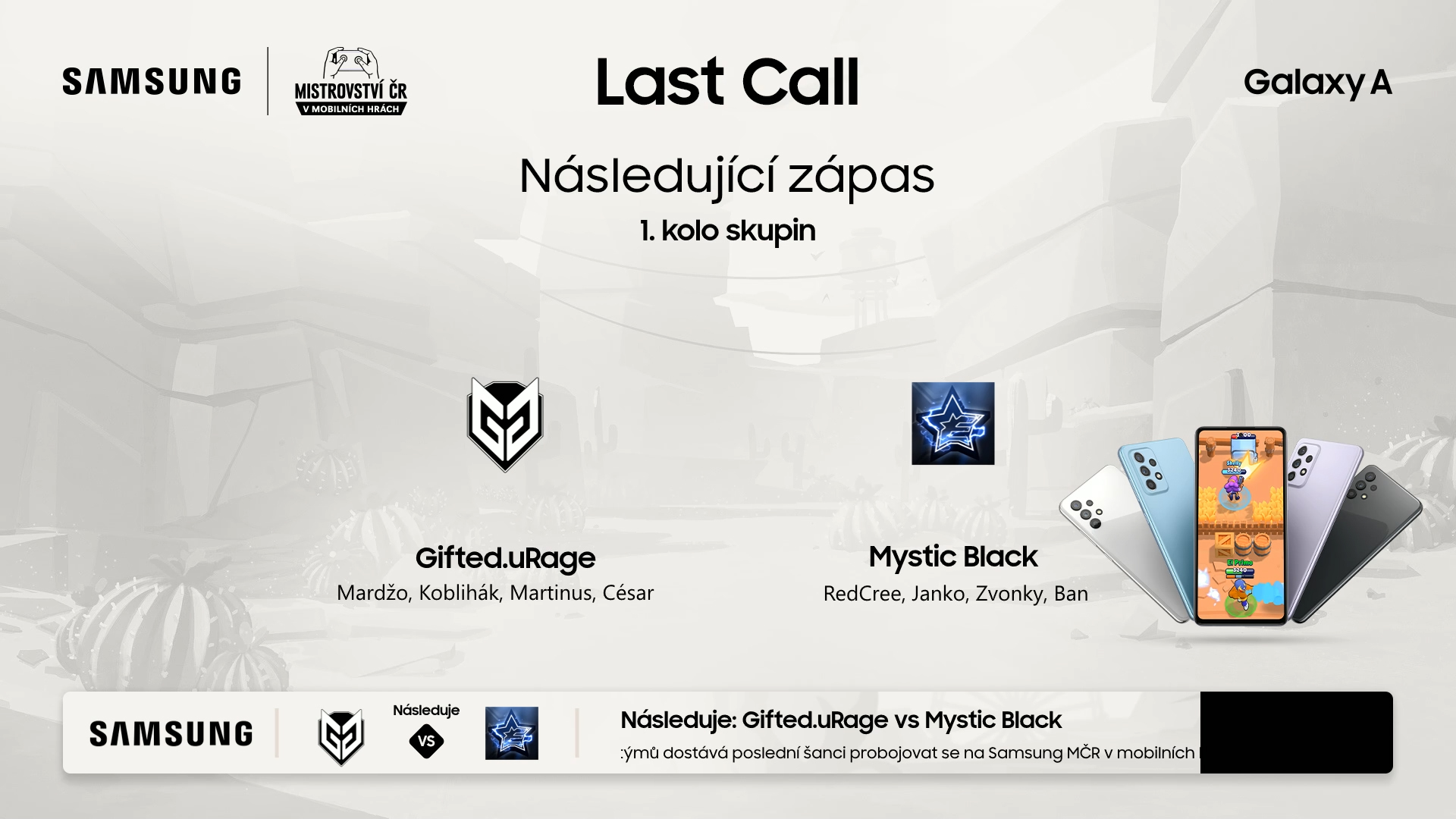 Gifted.uRage vs Mystic Black | Samsung Last Call | GSL skupina