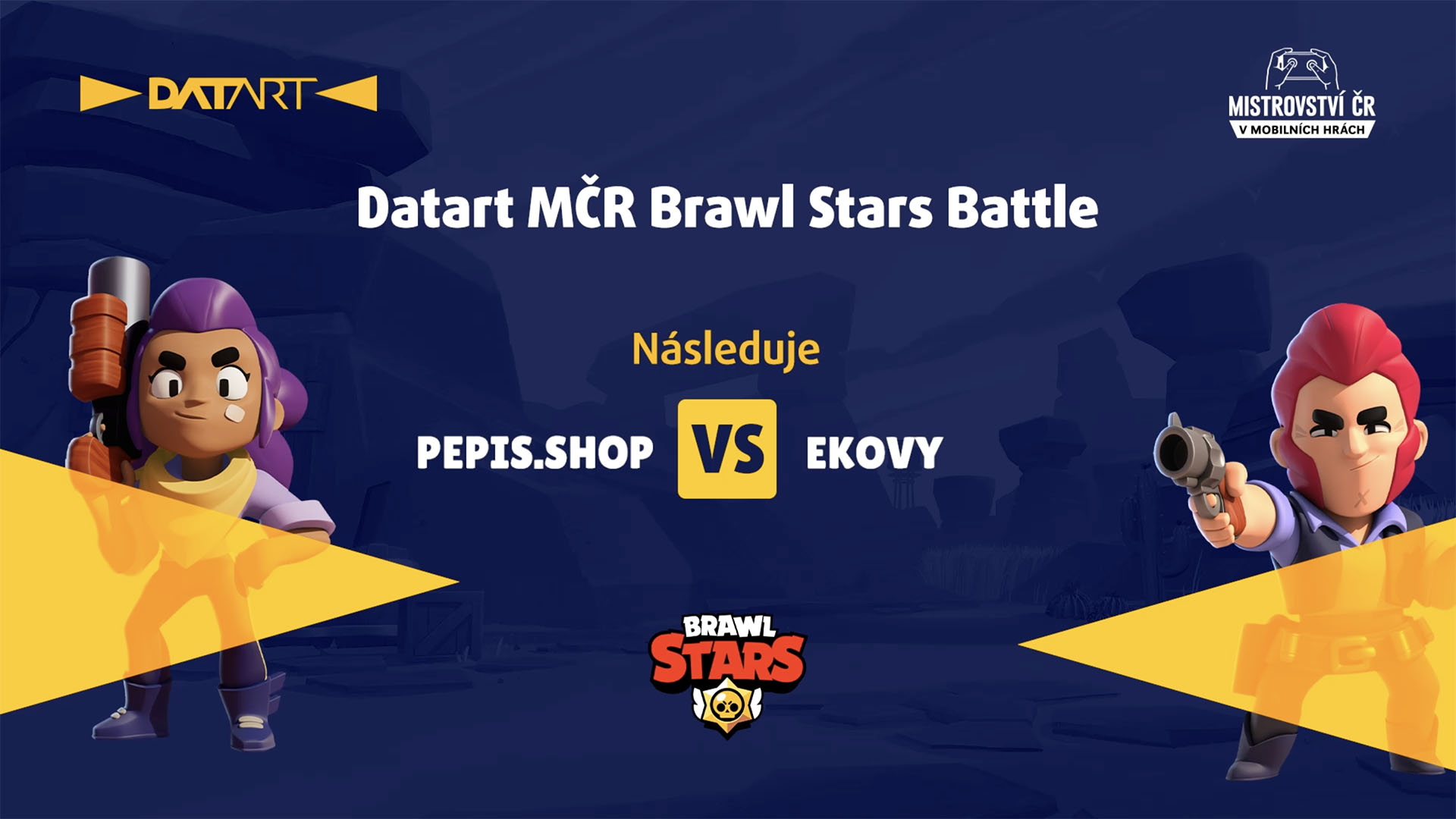 Pepis.Shop vs. eKoVy | Finále Datart MČR Brawl Stars Battle | Finále WB