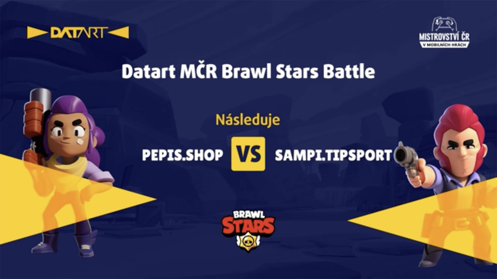 Pepis.Shop vs. Sampi.Tipsport | Finále Datart MČR Brawl Stars Battle | Semifinále WB