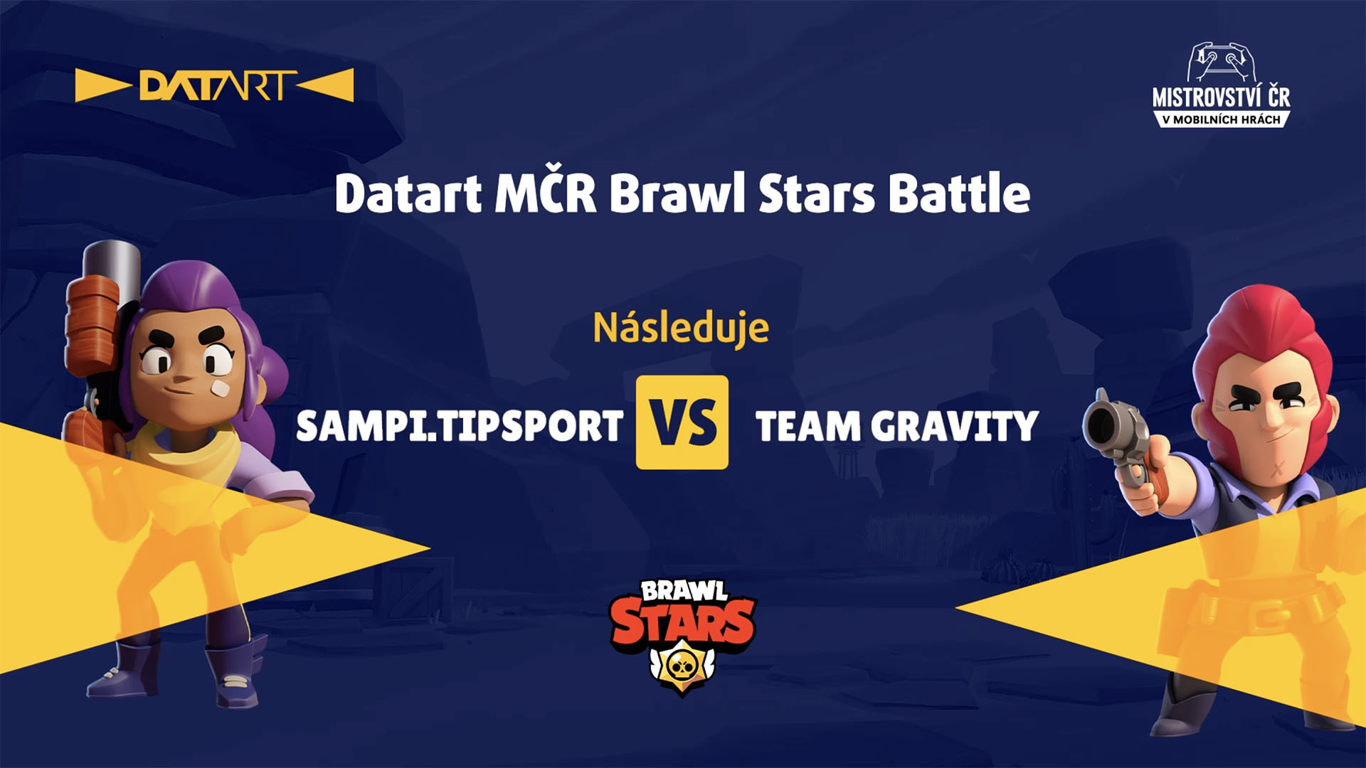 Sampi.Tipsport vs. Team Gravity | Finále Datart MČR Brawl Stars Battle | 3. kolo LB 
