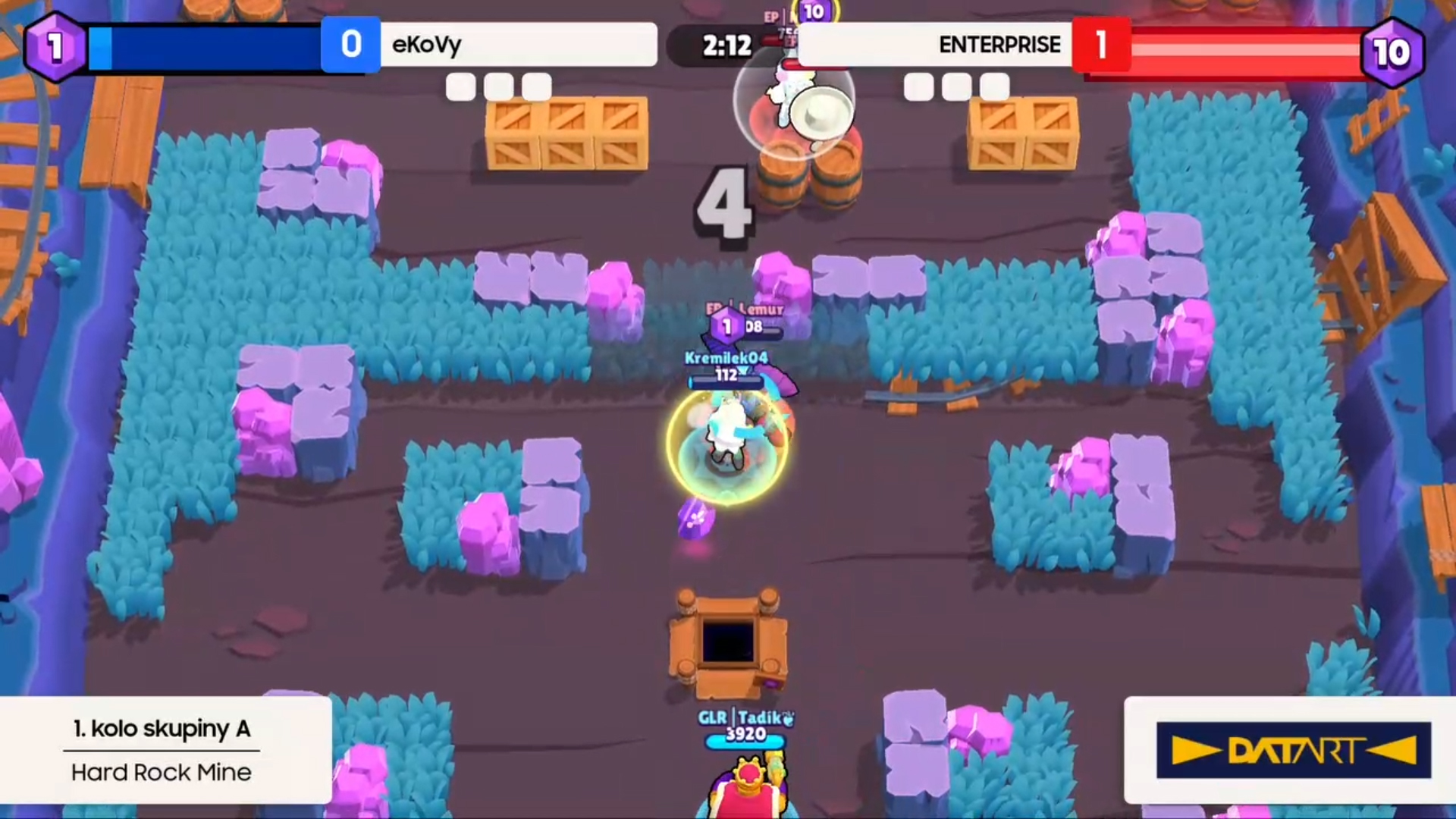 eKoVy vs. ENTERPRISE | Saumsung Mistrovství ČR v Brawl Stars | GSL Skupina 