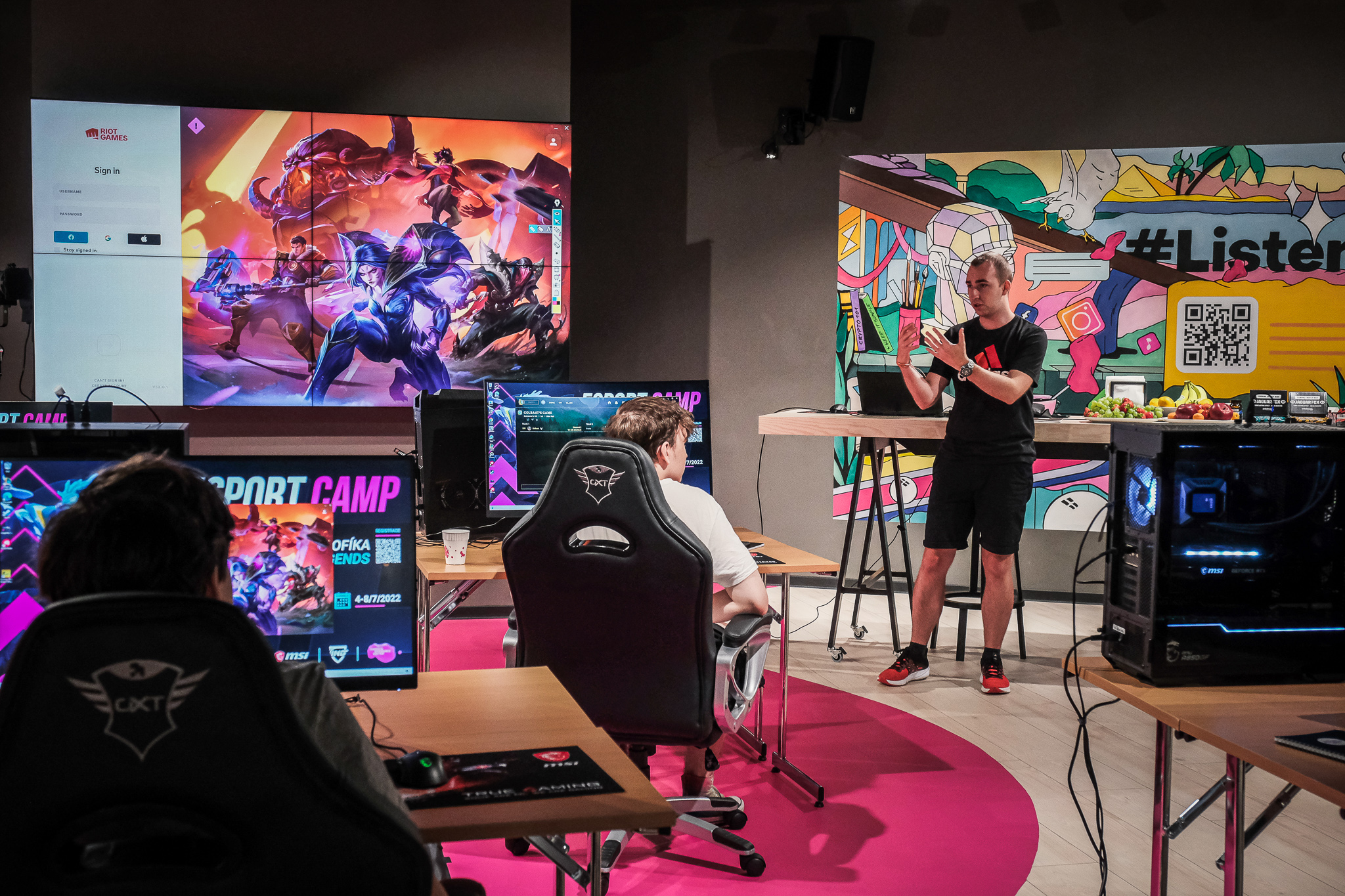 Takto vypadá první esportový kemp v ČR