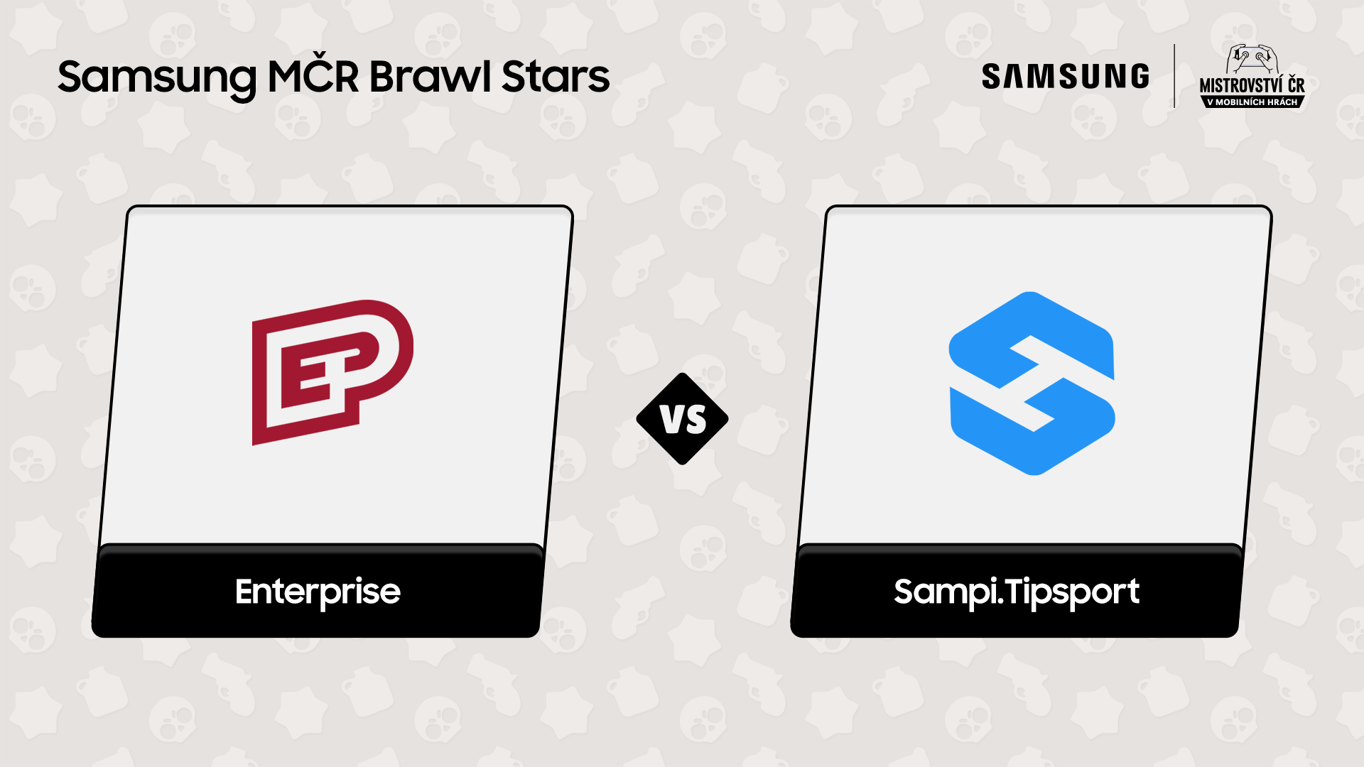Enterprise vs. Sampi.Tipsport | Samsung MČR Brawl Stars | úvodní zápasy