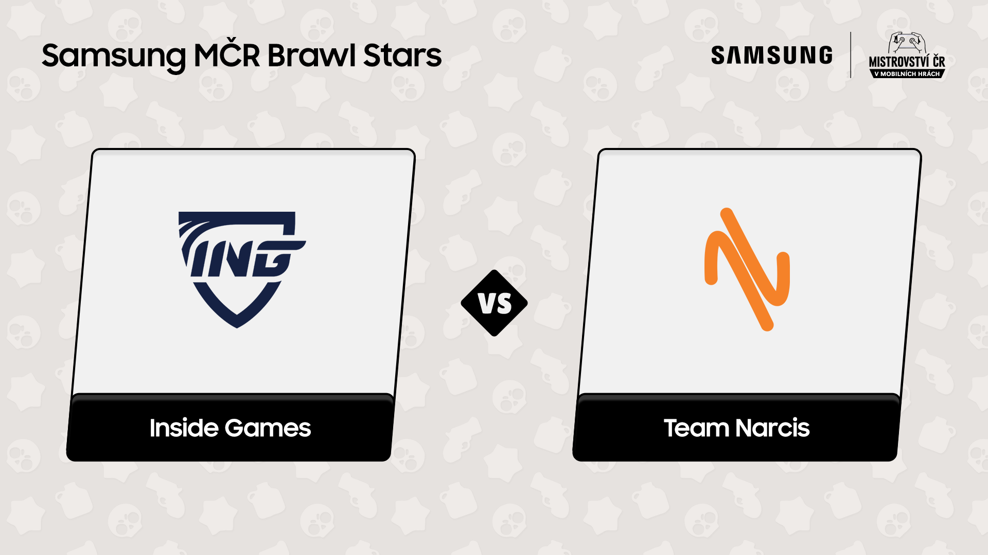 Inside Games vs. Team Narcis | Samsung MČR Brawl Stars | zápas výherců