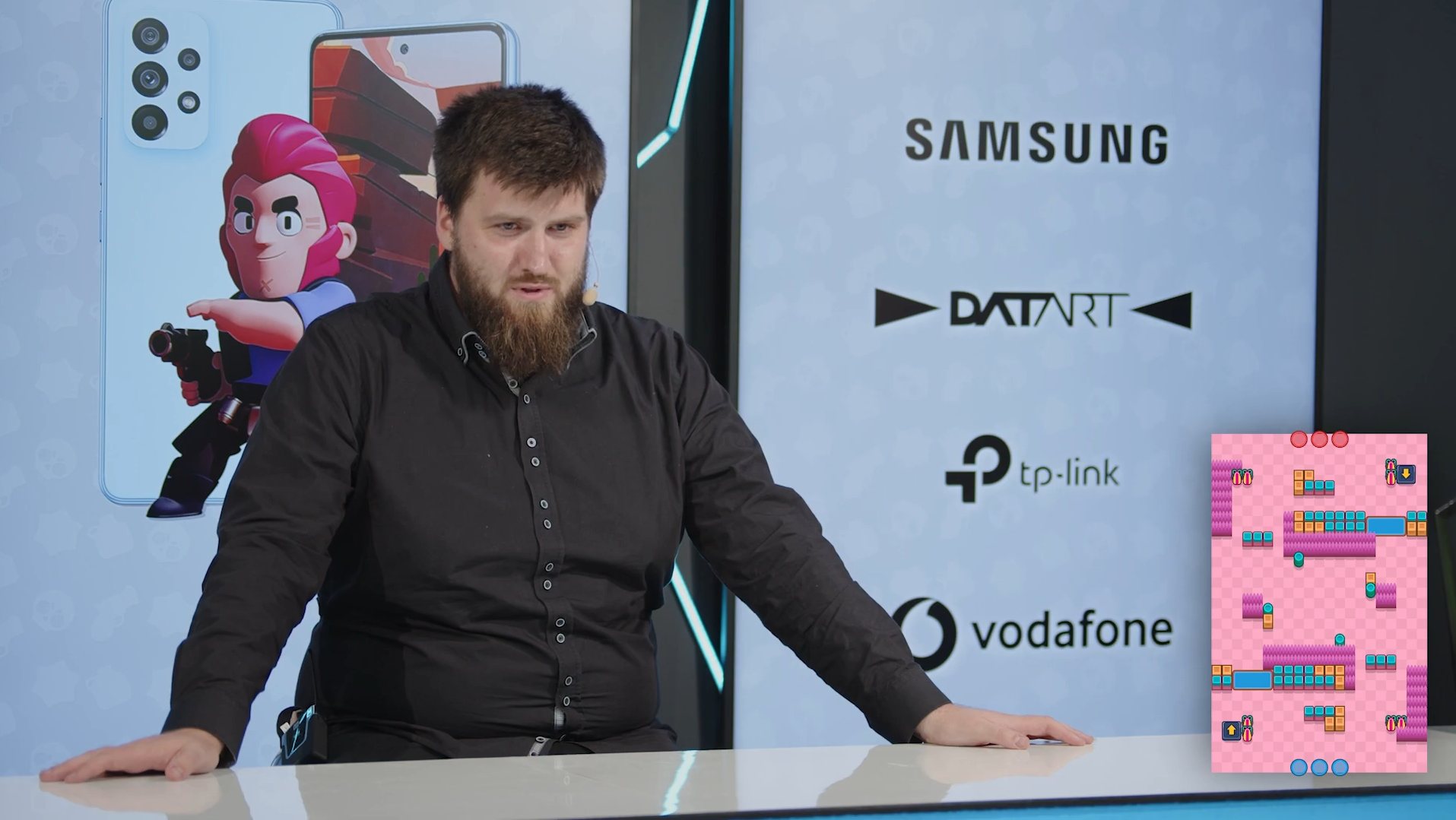 Komentátoři hádají mapy z Brawl Stars