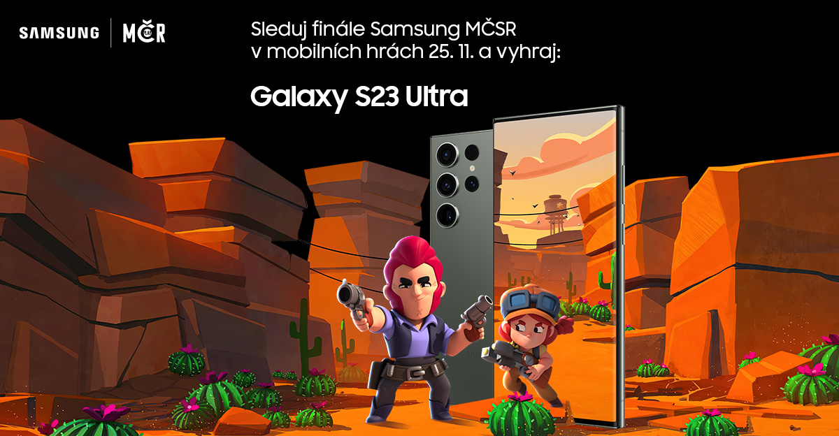 Vyhraj Samsung Galaxy S23 Ultra