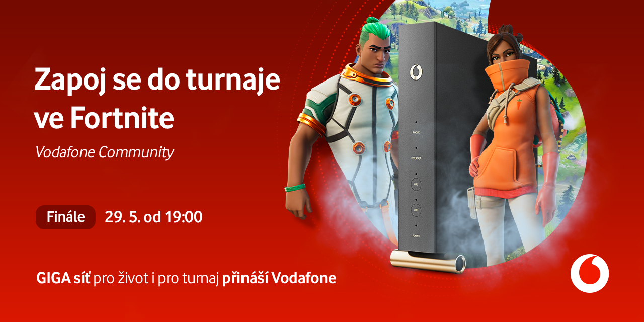 Vodafone Community ve hře Fortnite