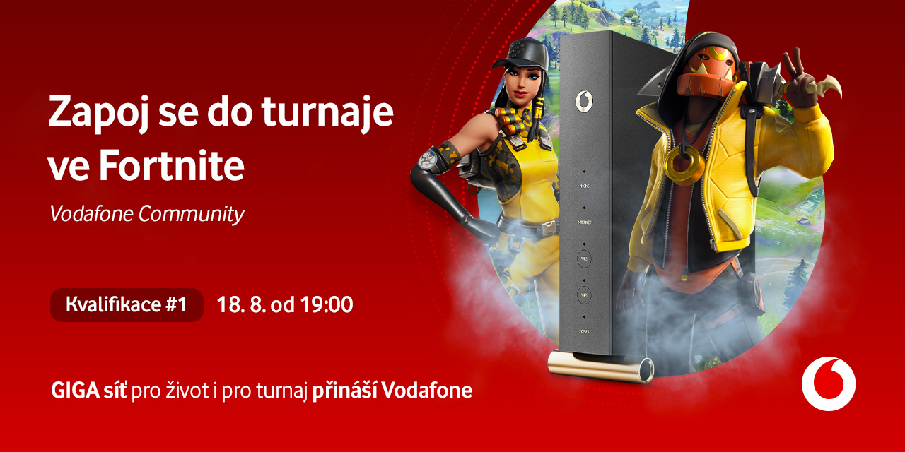 Vodafone Community ve hře Fortnite