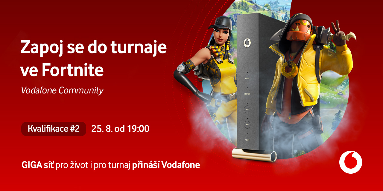 Vodafone Community ve hře Fortnite