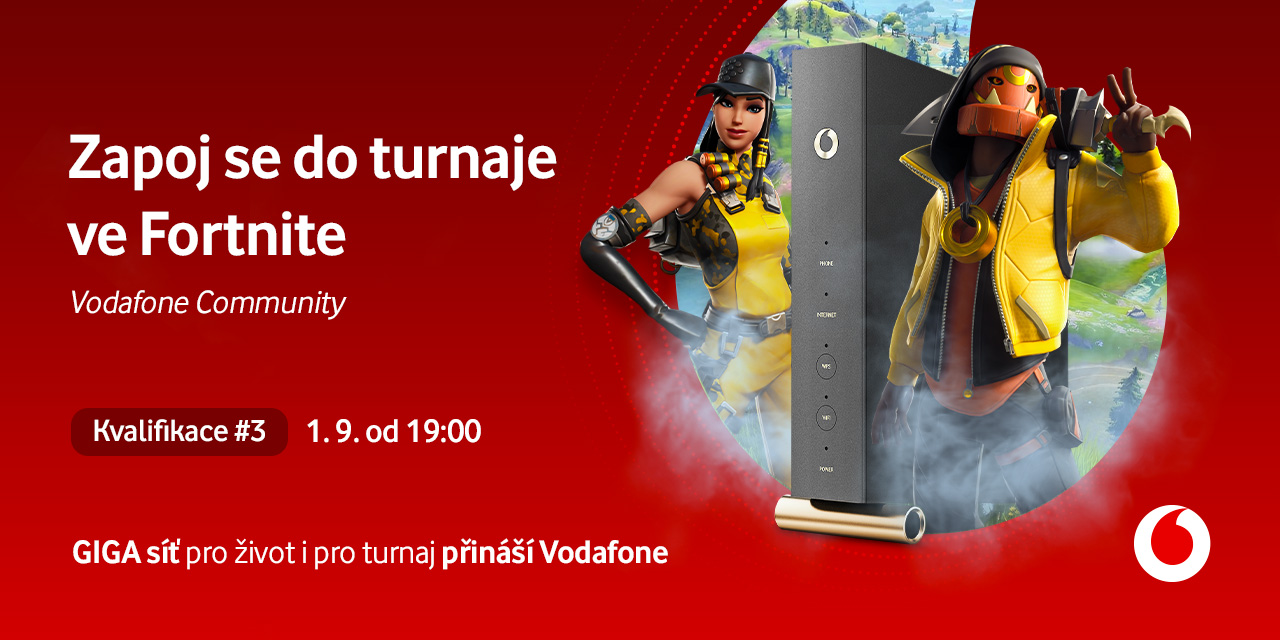 Vodafone Community ve hře Fortnite