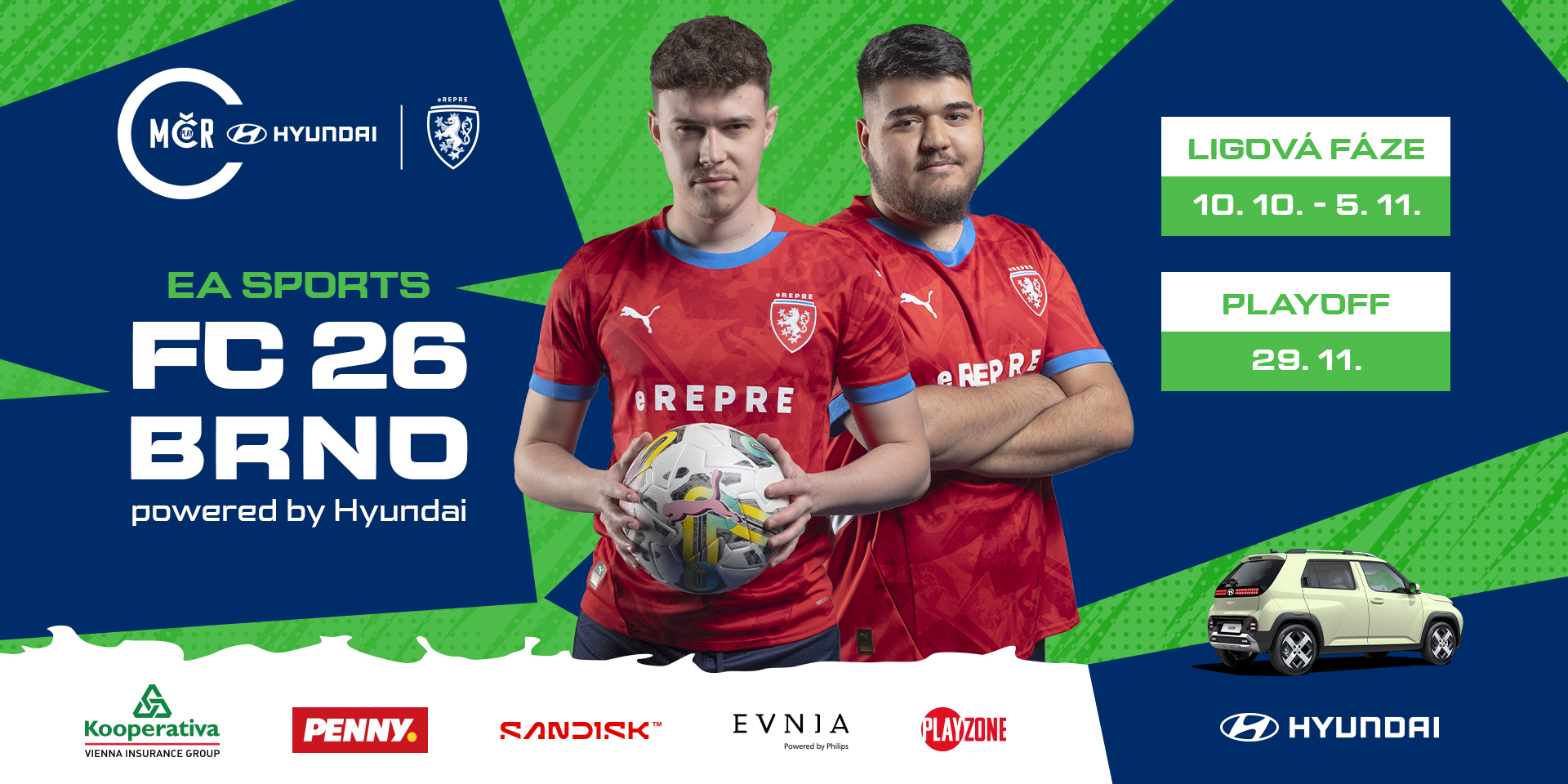 MČR FC 26 powered by Hyundai - Brno