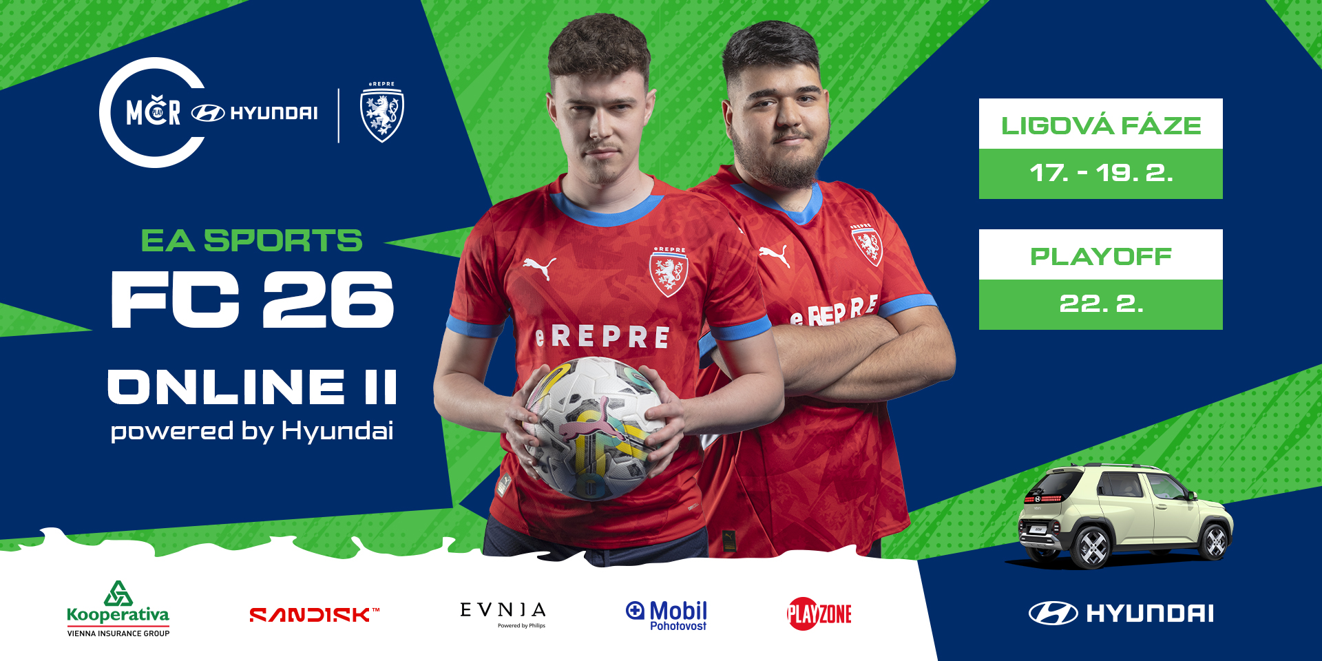 MČR FC 26 powered by Hyundai - Online II