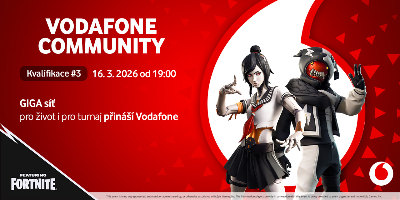 Vodafone Community ve hře Fortnite