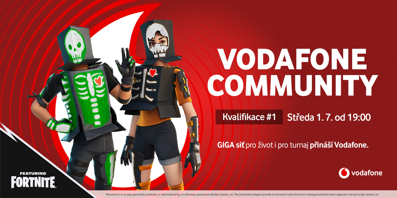 Vodafone Community featuring Fornite