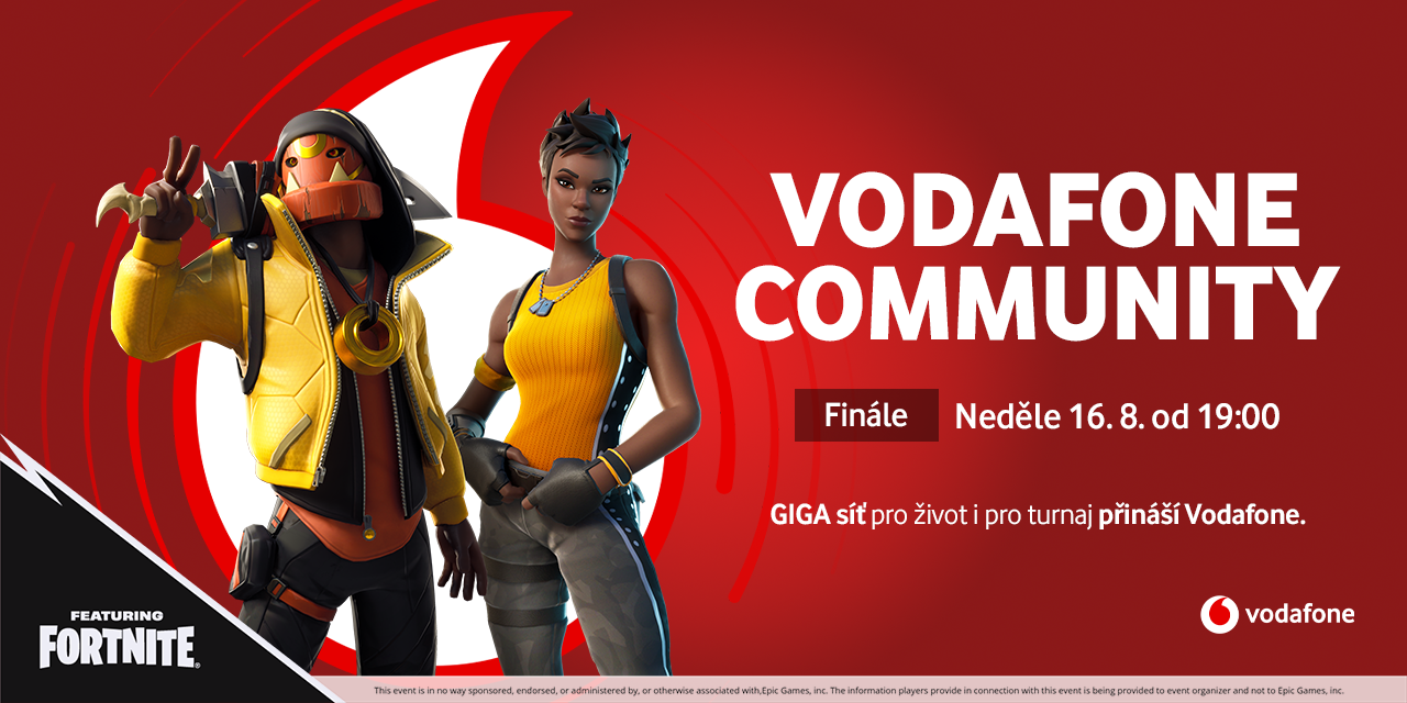 Vodafone Community featuring Fortnite
