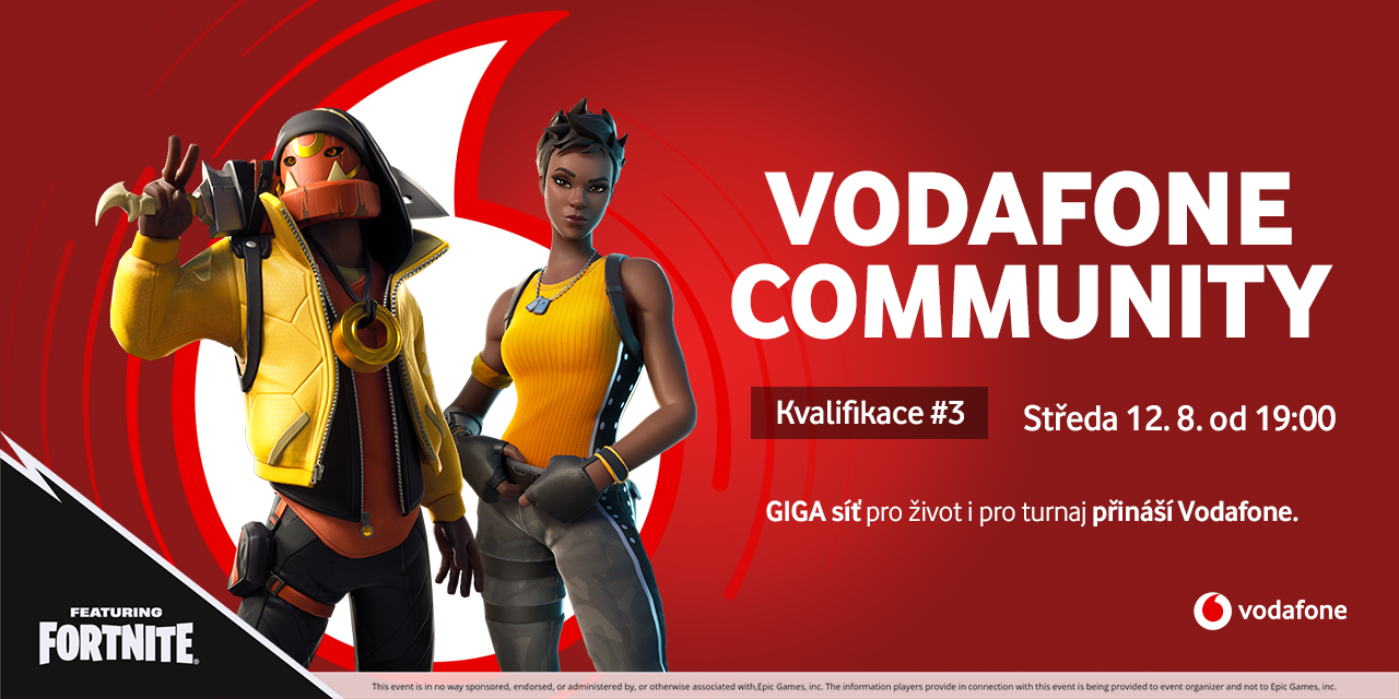 Vodafone Community featuring Fortnite