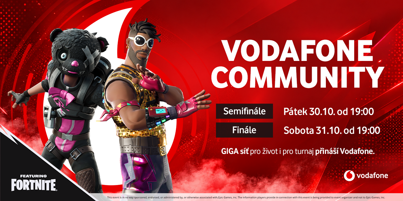 Vodafone Community featuring Fortnite