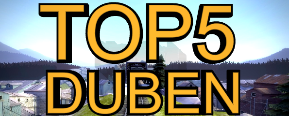 Banner k projektu TOP5 za měsíc duben