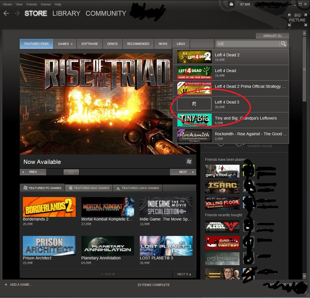 Left 4 Dead 3 na Steamu