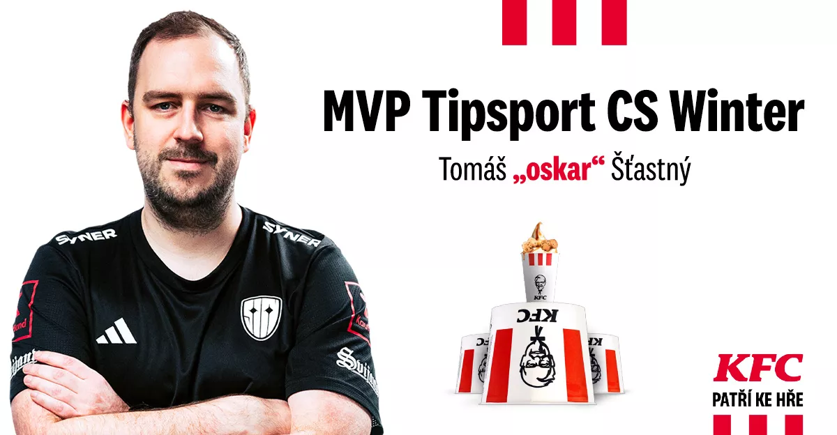 Tomáš „oskar“ Šťastný jako KFC MVP