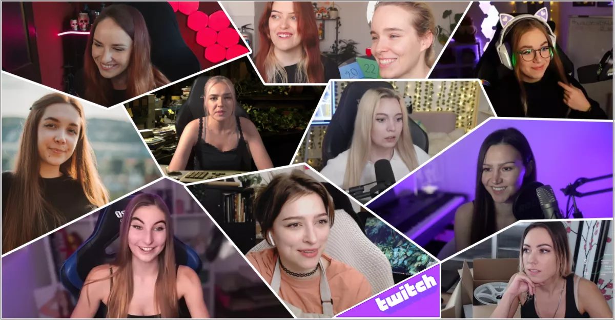 TOP 10 CZSK streamerky (2024)