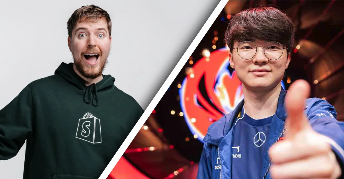 Faker v týmu MrBeasta?