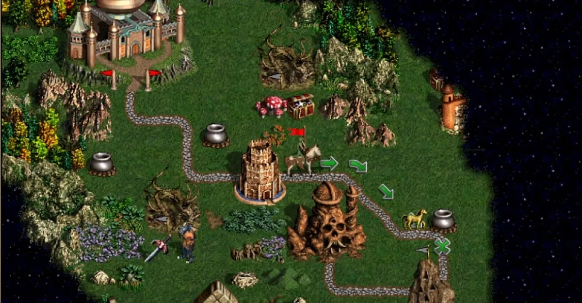 Náhodná mapa v Heroes 3