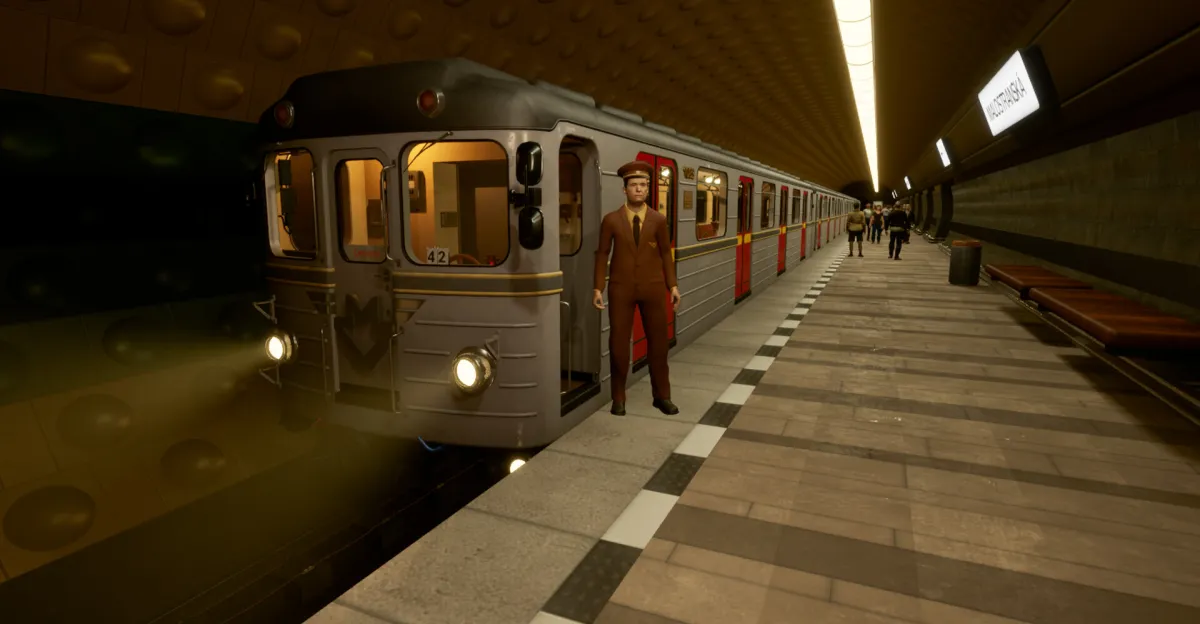 Simulátor pražského metra Back in Service